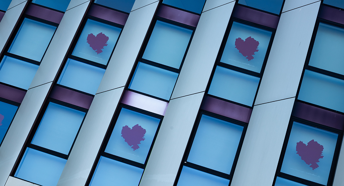 Wolfsburg, Herz, Stadt, Volkswagen, IGM, IG-Metall, Architektur